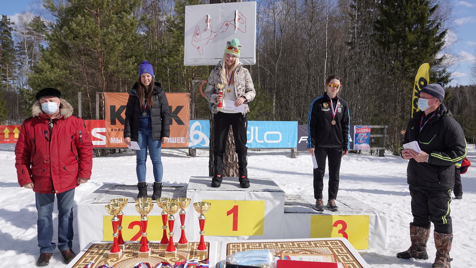 Состоялась лыжная гонка на приз КСК